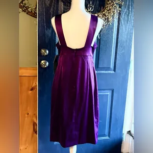 Plum Purple J. Taylor Formal Dress size 10 NWT thumbnail 4
