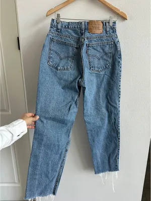 Levi's Vintage 951 Denim Jeans Size 10 MED Orange Tab2 thumbnail 7