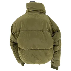 Princess Polly Harmonie Puffer Jacket‎ Womens 10 Oversized Olive Green EUC thumbnail 3