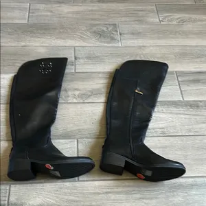 Tommy Hilfiger Black Over the Knee Boots Sleek Design thumbnail 8