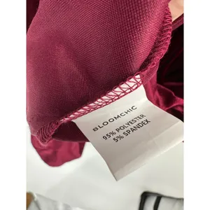 Bloomchic Womens Red‎ Velvet Midi Dress Size 1X NWT Renaissance Witchy Vampire thumbnail 7