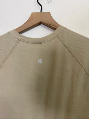 Lululemon Swiftly Tech Cropped Short-Sleeve Shirt 2.0 Sheer Oak / Sheer Oak thumbnail 4