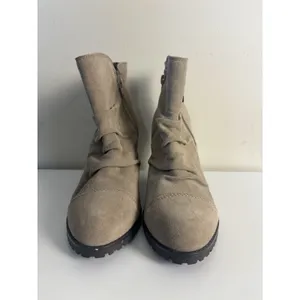 White Mountain Women’s Taft Suede Cushioned Ankle Booties Slouchy 8.5 M thumbnail 2