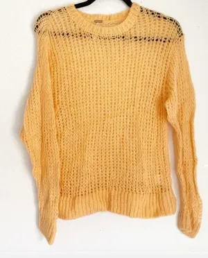 NWOT Free People Light And Lofty Sweater Wool Blend thumbnail 4