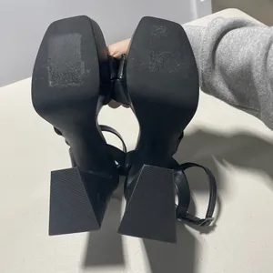 Abound Tracy Black Platform Heels Size 10 thumbnail 4