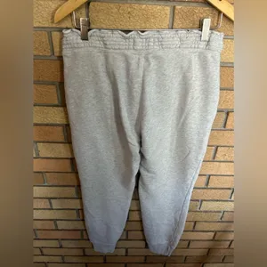 Abercrombie & Fitch Soft Light Gray Jogger Sweatpants Size Medium thumbnail 2
