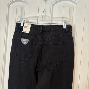 Indigo Rising Black Super High‎ Rise Barrel Leg Jeans Size 5/27 thumbnail 5