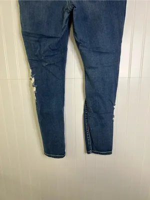 American Eagle Next Level Stretch Distressed Jeggings Size 14 thumbnail 5