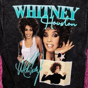 Whitney Houston Self-titled Album Photoshoot Pop Icon Tee S thumbnail 2