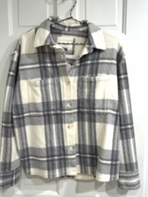 American Eagle flannel shirt shacket thumbnail 2