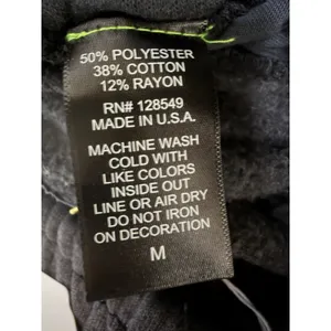Aviator Nation Wide Leg Pocket Sweatpants‎ Faded Smoke Women's Size Medium thumbnail 9