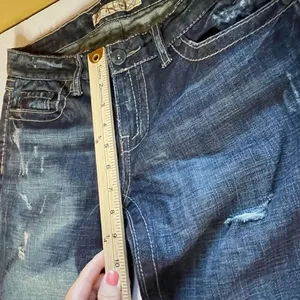 BKE Starlite size 28 rolled hem cropped jeans. thumbnail 5