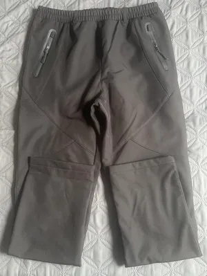 WULFUL Kids Black Fleece Lined Jogger Pants Warm Soft Athletic Casual thumbnail 1