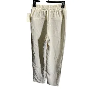A New Day XS Polyester Blend White Pull-On‎ Pants career flowy thumbnail 5