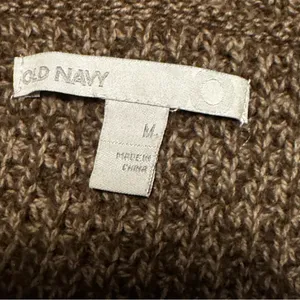 Old Navy Women’s Brown Button-Up Cardigan With Side Pockets Sz M thumbnail 7