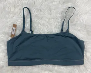 Skims Cotton Jersey Scoop Bralette Kyanite Size 3X thumbnail 1