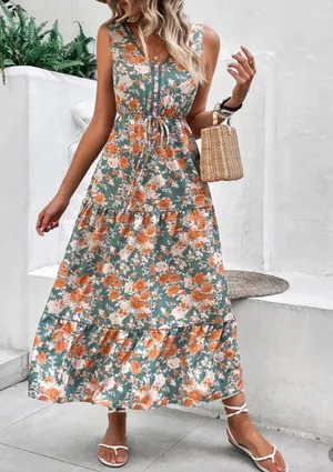 Shein Dress Floral thumbnail 1