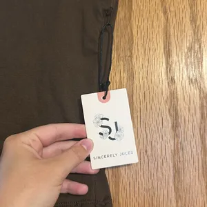 Sincerely Jules Brown Cropped Top thumbnail 3