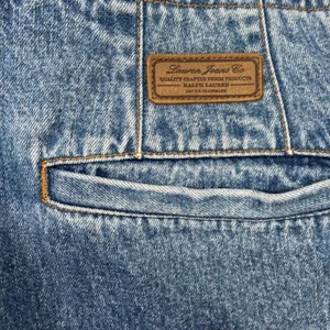 Lauren Jeans Co Ralph‎ Lauren Womens 18W Blue Denim Straight Leg Pants Classic thumbnail 3