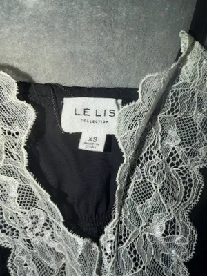 Y2K lace top Black Size XS thumbnail 2