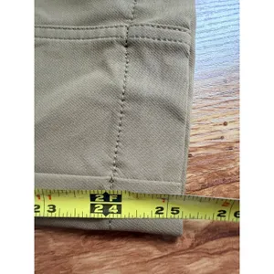 Banana Republic Notched Waist Utility Tapered Pants Camel Tan Size 8 thumbnail 9