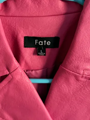 Pink Leather Jacket thumbnail 3