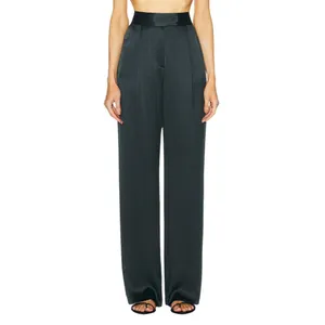 The Sei Wide Leg Trousers in Ink 2 New Womens Silk Pants thumbnail 5