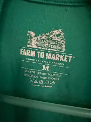 Farm to market t-shirt thumbnail 2