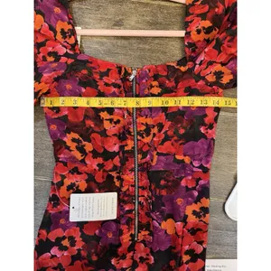 SAYLOR Alouette Floral Mini Cocktail Sweetheart Dress Women's Size XS New $275 thumbnail 10