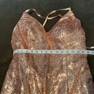 Women’s Pink Fully Sequined Mermaid Style Prom Party Dress Size 12 NWT thumbnail 6