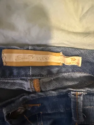 Seven7 Dark Blue Flare Jeans thumbnail 4