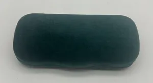 Gucci Authentic Designer Hard Velvet Clamshell Eyeglass Sunglasses Case In Green thumbnail 1