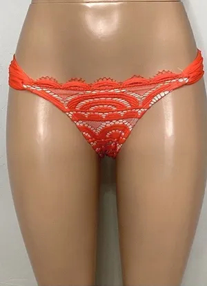 New. Pilyq lace fanned full bikini bottom. Medium thumbnail 1