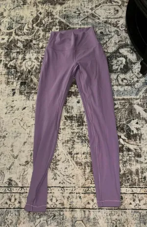 Lululemon Purple Leggings thumbnail 1