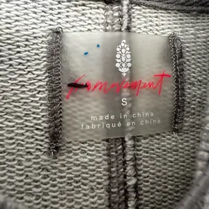 1057 free People Movement Close Call Gray Oversized Hoodie Small new thumbnail 5