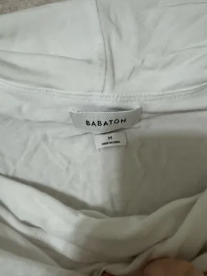 Aritzia babaton off the shoulder long sleeve top size medium thumbnail 3
