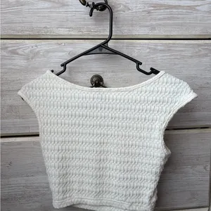 SHEIN Cream Textured Tank Top thumbnail 2