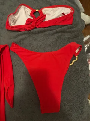 Shein Red Bikini Set thumbnail 2