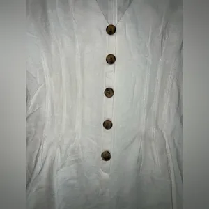 Princess Polly Adi Romper in White Size 2 New with tag thumbnail 9