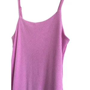 Vici Lilac Ribbed Midi Dress with Side Slit Size Medium thumbnail 3