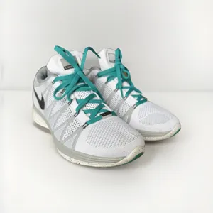 Nike Flyknit Lunar 2 Women's US 10 White Gray 677150-001 Running Shoes thumbnail 2