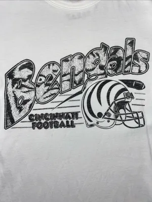 '47 Brand White Cincinnati Bengals Graphic Tee thumbnail 3