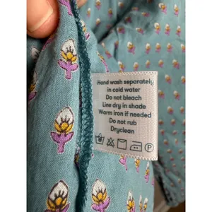 Roller Rabbit Size Medium Cotton Long Sleeve Blouse thumbnail 2