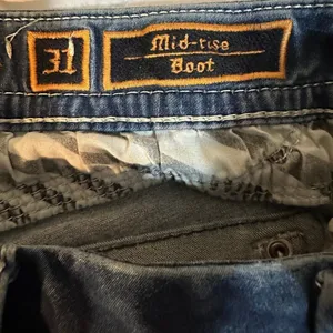 Rock Revival Jeans Size 31 Inseam 30 inches Tali Mid-Rise Bootcut thumbnail 13