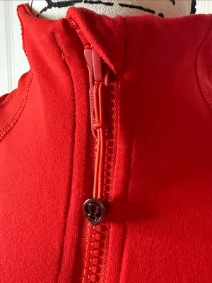 lululemon athletica Define Jacket *Luon in True Red (TUED) thumbnail 6