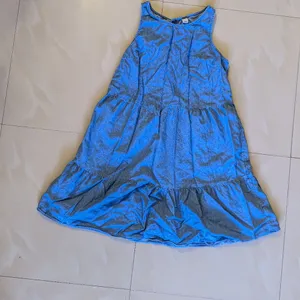 Old Navy Denim Sleeveless DressOld Navy Denim Women Dress Jeans Blue Sleeveless thumbnail 6