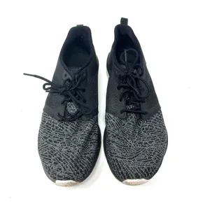 Reebok Size 9.5 Sneakers Black Lightweight Running Lace Up Outdoors Gym Sports‎ thumbnail 2
