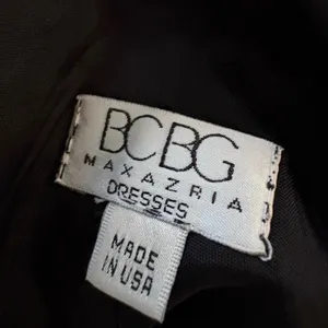 90s bcbg midi dress Black Size 4 thumbnail 3