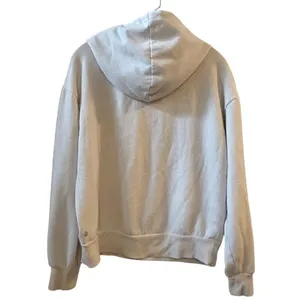 Z by Zella Women's White‎ Hoodie Sweatshirt Size S Casual Fall Wear thumbnail 6
