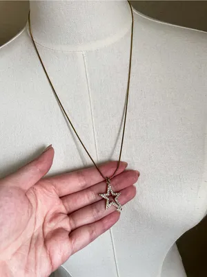 Leopard Boutique Goddess Charm Star Pendant with 18K Gold Over Sterling Silver thumbnail 4
